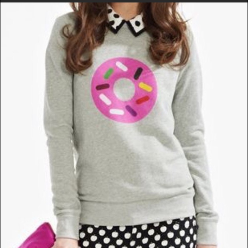 Kate spade x darcel donut sweater XS EUC